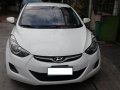 FOR SALE WHITE Hyundai Elantra 2014-0