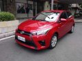 2016 Toyota Yaris 1.3E Matic Red (vs 2015 2017 Jazz Fiesta Mazda3 Rio)-1