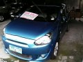 FOR SALE BLUE Mitsubishi Mirage 2013-3