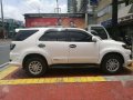 2014 Toyota Fortuner G 2.5 AT White For Sale -4