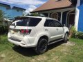 Toyota Fortuner V 2016 White For Sale -3