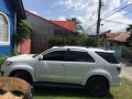 Toyota Fortuner V 2016 White For Sale -2