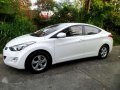 2012 Hyundai Elantra AT White For Sale -0