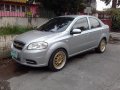 For sale Silver Chevrolet Aveo 2012-1