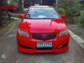 2007 Toyota Vios E MT Red Sedan For Sale -1