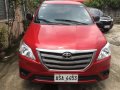 2015 Toyota innova E Diesel Van red for sale -0