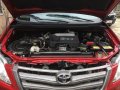 2015 Toyota innova E Diesel Van red for sale -2