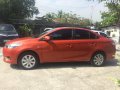 2016 Toyota Vios E 1.3 sedan orange for sale -2