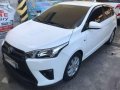 Toyota Yaris 1.3E AT 2016 White For Sale -0