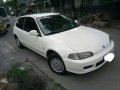 Honda Civic HB 1993 MT White For Sale -0