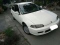 Honda Civic HB 1993 MT White For Sale -1