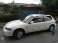 Honda Civic HB 1993 MT White For Sale -8