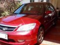 Honda Civic 2005 Vtis MT Red For Sale -0