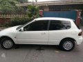 Honda Civic HB 1993 MT White For Sale -2