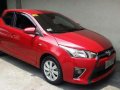 Fresh Toyota Yaris 2014 AT Red For Sale -3
