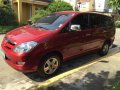 Innova diesel Van red for sale -2