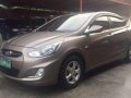 2012 Hyundai Accent CVVT Brown For Sale -1