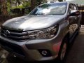 Toyota Hilux G 2017 MT Silver For Sale -0