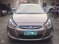 2012 Hyundai Accent CVVT Brown For Sale -0