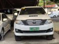 2013 Toyota Fortuner G AT White For Sale -2
