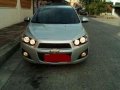 Chevrolet Sonic LT 2015 MT Silver For Sale -0