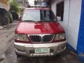 Mitsubishi Adventure GLS Manual 2003-5