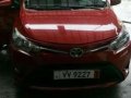 Toyota Vios E 2016 Automatic Red For Sale -0