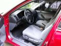 2002 Honda Civic Manual Red Sedan For Sale -4