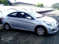 Hyundai Accent 2012 MT Silver For Sale -1