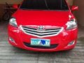 2013 Toyota Vios E AT Red Sedan For Sale -0