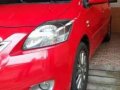2013 Toyota Vios E AT Red Sedan For Sale -2