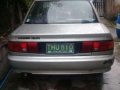 Mitsubishi GLXI sedan silver for sale -6