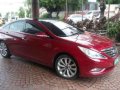 Sonata Hyundai sedan red for sale -1