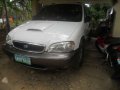 Kia Carnival Van white for sale -4