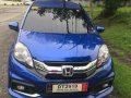Honda Mobilio 2017 BLUE FOR SALE-0