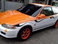 Honda Civic Hatchback 1992 MT Orange For Sale -1