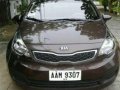 Fresh Kia Rio 2014 Brown Sedan For Sale -0