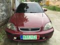 Honda Civic 1998 Lxi Automatic Red For Sale -3