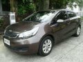 Fresh Kia Rio 2014 Brown Sedan For Sale -1