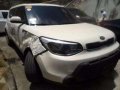 2015 Kia Soul LX 1.6L AT DSL White For Sale -1
