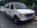 2004 Ford E150 AT White Van For Sale -0