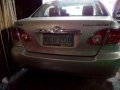 Toyota Corolla Altis 2002 1.6E Silver For Sale -6