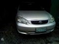 Toyota Corolla Altis 2002 1.6E Silver For Sale -0