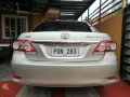 Toyota Corolla Altis G 2011 AT Silver For Sale -9