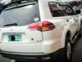 2013 Mitsubishi Montero Sport GLX AT pearl white for sale -4