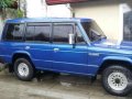 Mitsubishi Pajero Local Manual Blue For Sale -1