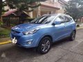 Hyundai Tucson 2014 Gas Blue For Sale -0