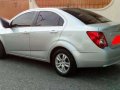 Chevrolet Sonic LT 2015 MT Silver For Sale -8