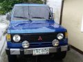 Mitsubishi Pajero Local Manual Blue For Sale -0