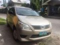 Toyota Innova E Diesel 2012 Beige For Sale -0